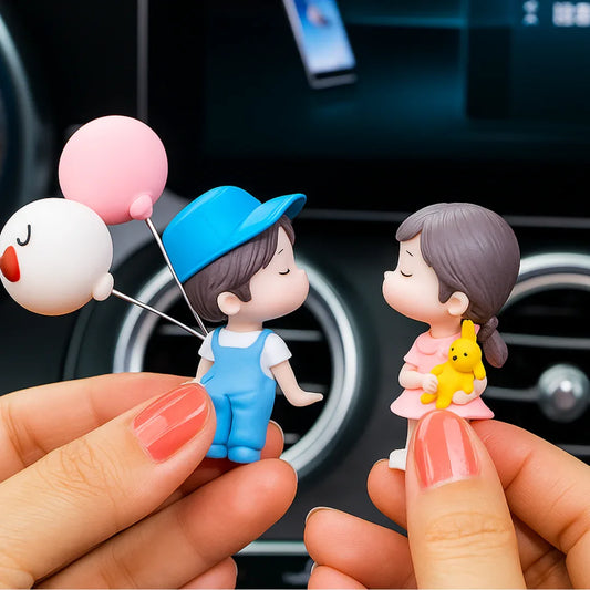 Drag-Auto Cute Couple Car Decor, Perfect Gift for Car Lovers - Drag-Auto Accessories