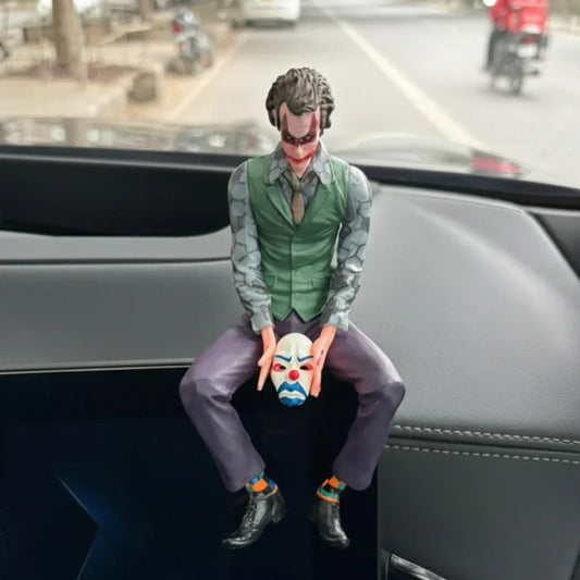 Drag-Auto Tom & Jerry + Joker (Small 10cm) Dashboard Figure Combo | Premium Car Interior Decor Set - Drag-Auto Accessories