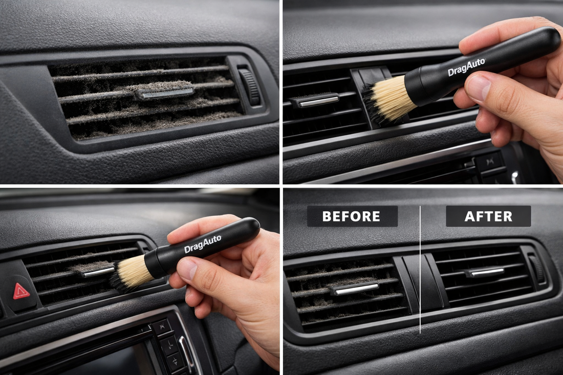 How to Clean Car AC Vents Properly Without Damaging Them