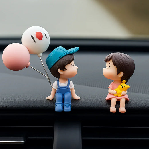 Drag-Auto Cute Couple Car Decor, Perfect Gift for Car Lovers - Drag-Auto Accessories