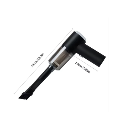 Drag-Auto Interior Cleaning Kit – Cordless Vacuum Cleaner + 500 GSM Microfiber Cloth(40x40) + Detailing Brush Set (Complete Car Cleaning System)