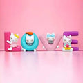 LOVE Animated Cat Dashboard Showpiece