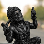 Hanuman Ji Bhakti Idol for Car Dashboard & Home Decor | Premium Finish | Compact Size