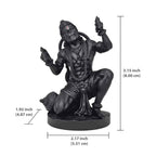 Hanuman Ji Bhakti Idol for Car Dashboard & Home Decor | Premium Finish | Compact Size
