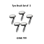 Drag-Auto Tyre Cleaning Brush Set (5 Pcs), for Car & Vehicle Tires - Drag-Auto Accessories