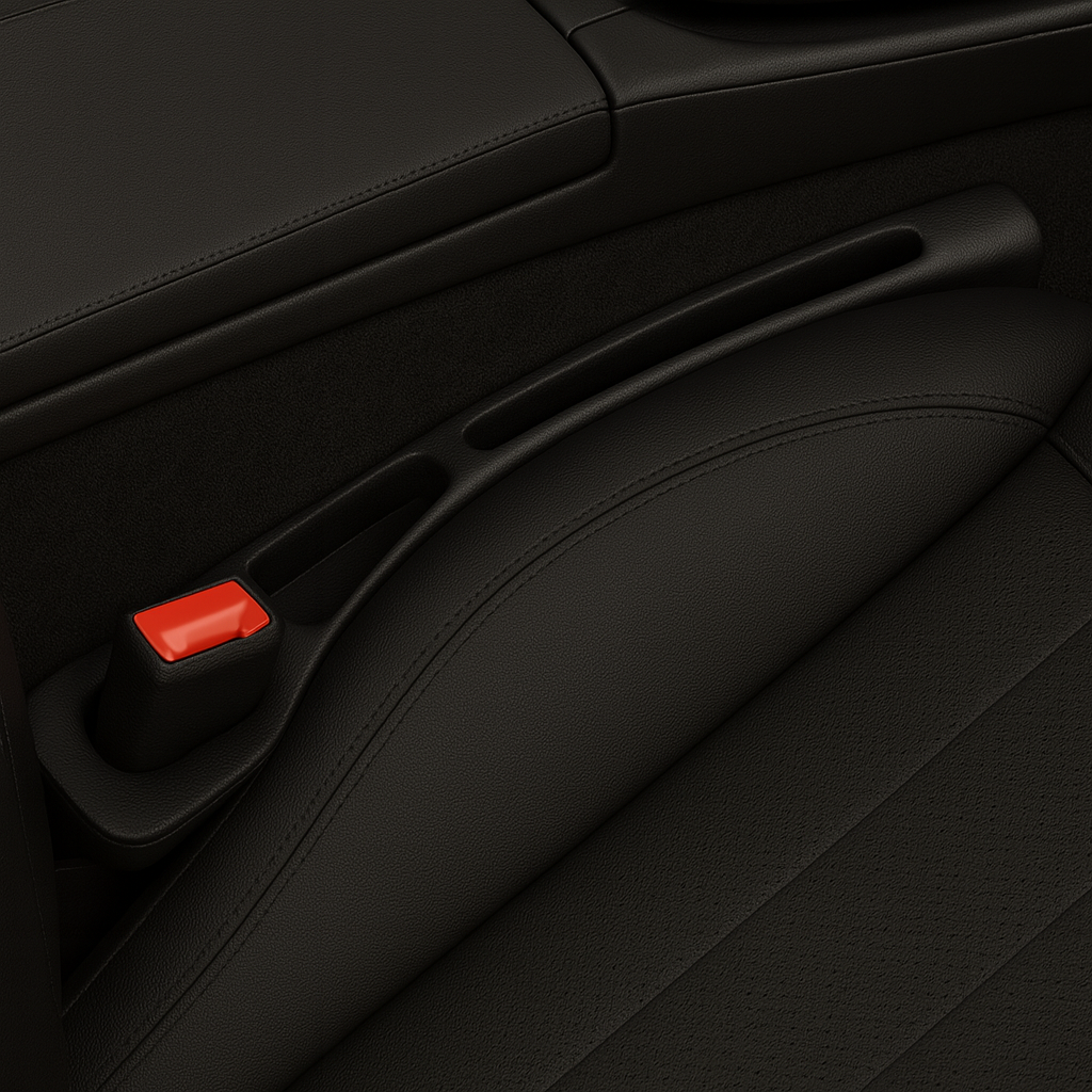 Drag-Auto Car Seat Gap Filler - Anti-Drop, Universal Fit, Phone, Key & Coin Holder