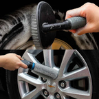 Drag-Auto Super Saver Detailing Combo Kit (4 Pcs): 500 GSM Microfiber Cloth & 3 Premium Brushes
