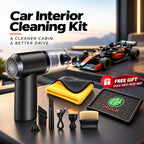 Interior Cleaning Kit + Orange Formula 1:43 Die Cast Car Combo + Free AntiSkid Mat