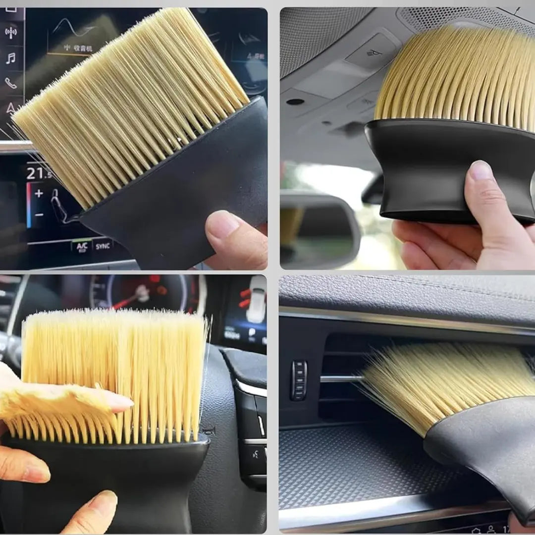 Drag-Auto Interior Cleaning Kit – Cordless Vacuum Cleaner + 500 GSM Microfiber Cloth(40x40) + Detailing Brush Set (Complete Car Cleaning System)