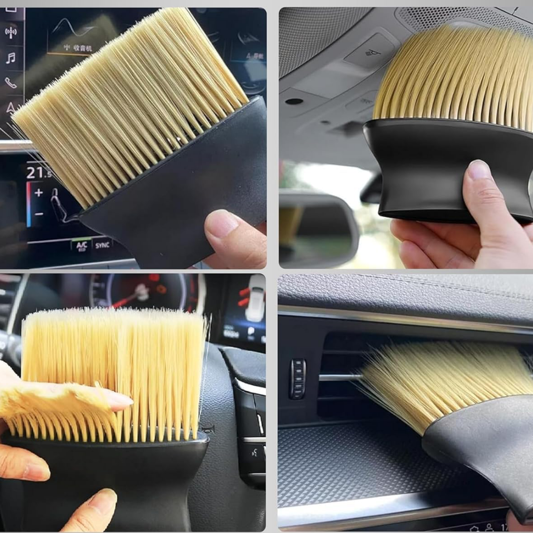 Drag-Auto Interior Cleaning Kit – Cordless Vacuum Cleaner + 500 GSM Microfiber Cloth(40x40) + Detailing Brush Set (Complete Car Cleaning System)