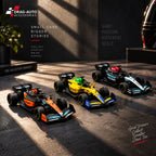 DragAuto Formula Car Pack of 3 | 1:43 Die-Cast | Yellow, Black & Orange