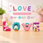 LOVE Animated Cat Dashboard Showpiece