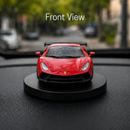 Drag-Auto 360° Rotating Dashboard Car Figurine: RED