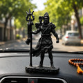Bholenath Shiva Dashboard Idol – 12 cm Ceramic & Resin