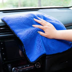 Drag-Auto Microfiber Car Cloth (1200 GSM), Dual-Sided, Pack of 2 - Drag-Auto Accessories