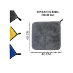 Drag-Auto Microfiber Car Cloth (1200 GSM), Dual-Sided, Pack of 2 - Drag-Auto Accessories