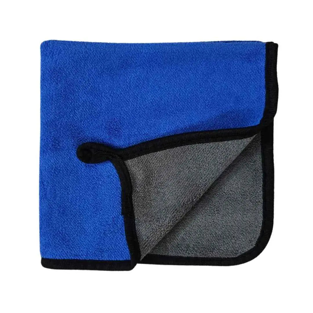 Drag-Auto Microfiber Cloth (400 GSM), 40x40 cm, Dual-Tone, Single Unit