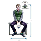 Drag-Auto Joker Dashboard Figurine Combo | Medium(15CM) & Small(10CM) Set | Car Interior Decor (2 PCS)