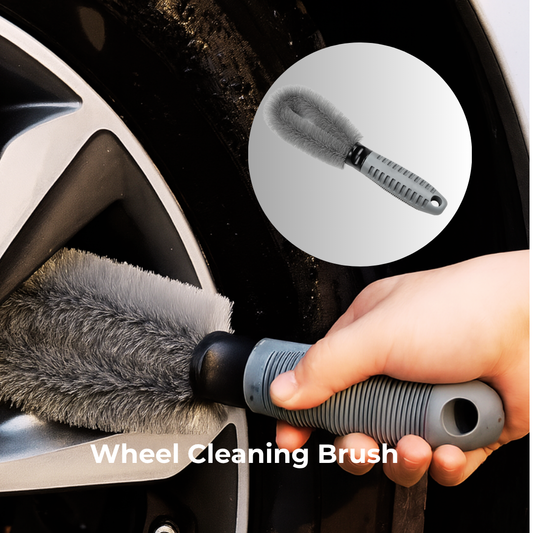 Drag-Auto Alloy Wheel Cleaning Brush (1 Pc), for Car Rims & Tires
