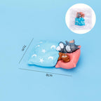 Drag-Auto Sleepy Tom & Jerry Dashboard Figurine