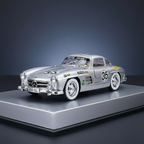 Silver SL300 die-cast model car