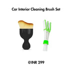 Drag-Auto Car Interior Cleaning Brush Set (2 Pcs), for AC Vents & Dashboard - Drag-Auto Accessories
