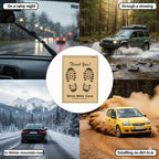 Drag-Auto Eco-Friendly Car Paper Mats for Car Wash & Service Centres, Large Size, 90 GSM Brown, For All Cars - Pack of 500 - Drag-Auto Accessories
