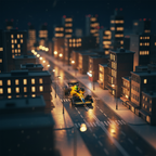 City Night - Yellow