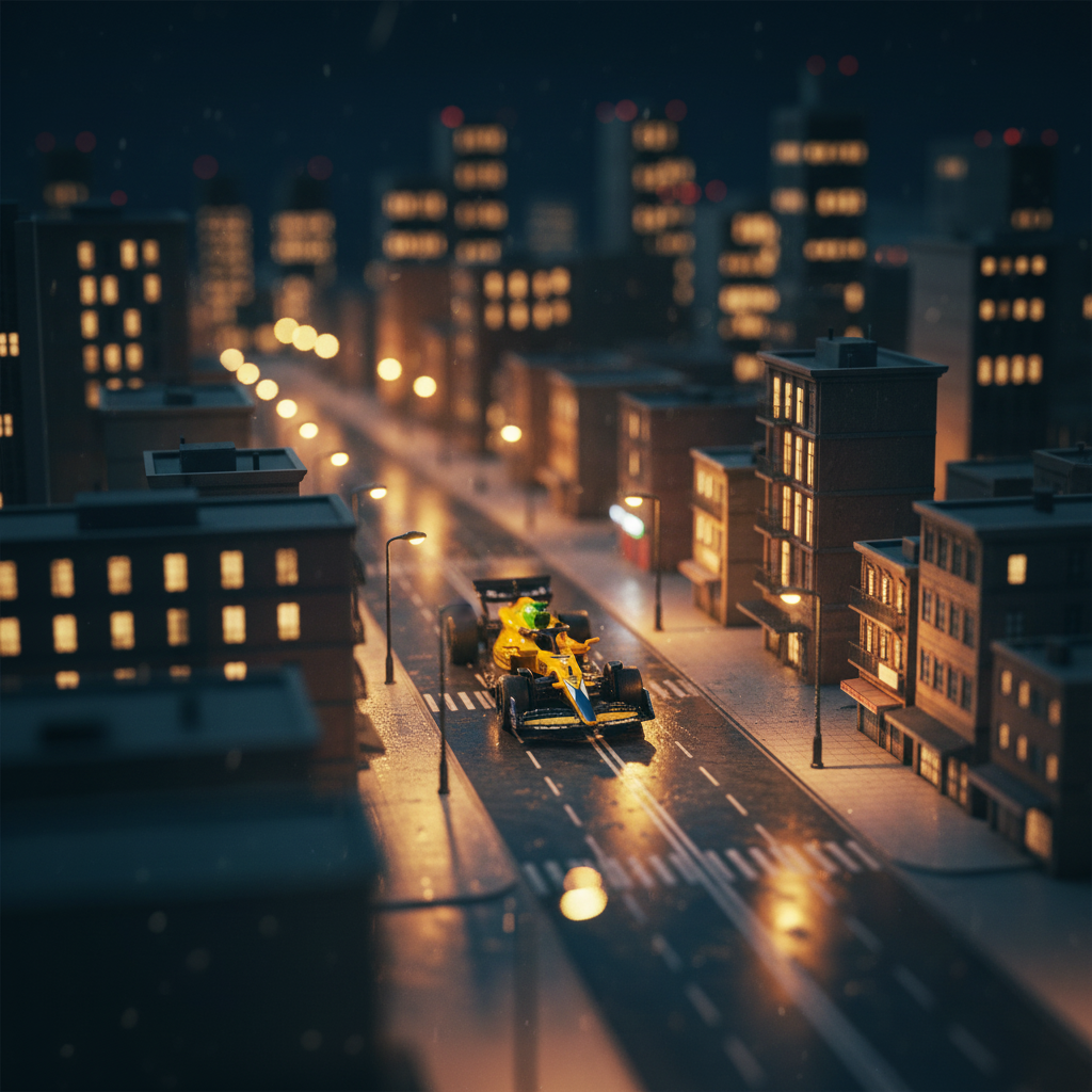 City Night - Yellow