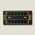 DragAuto Underground Garage Desk Mat | Extended Mouse Pad | 11 x 23 in with hand stitched border