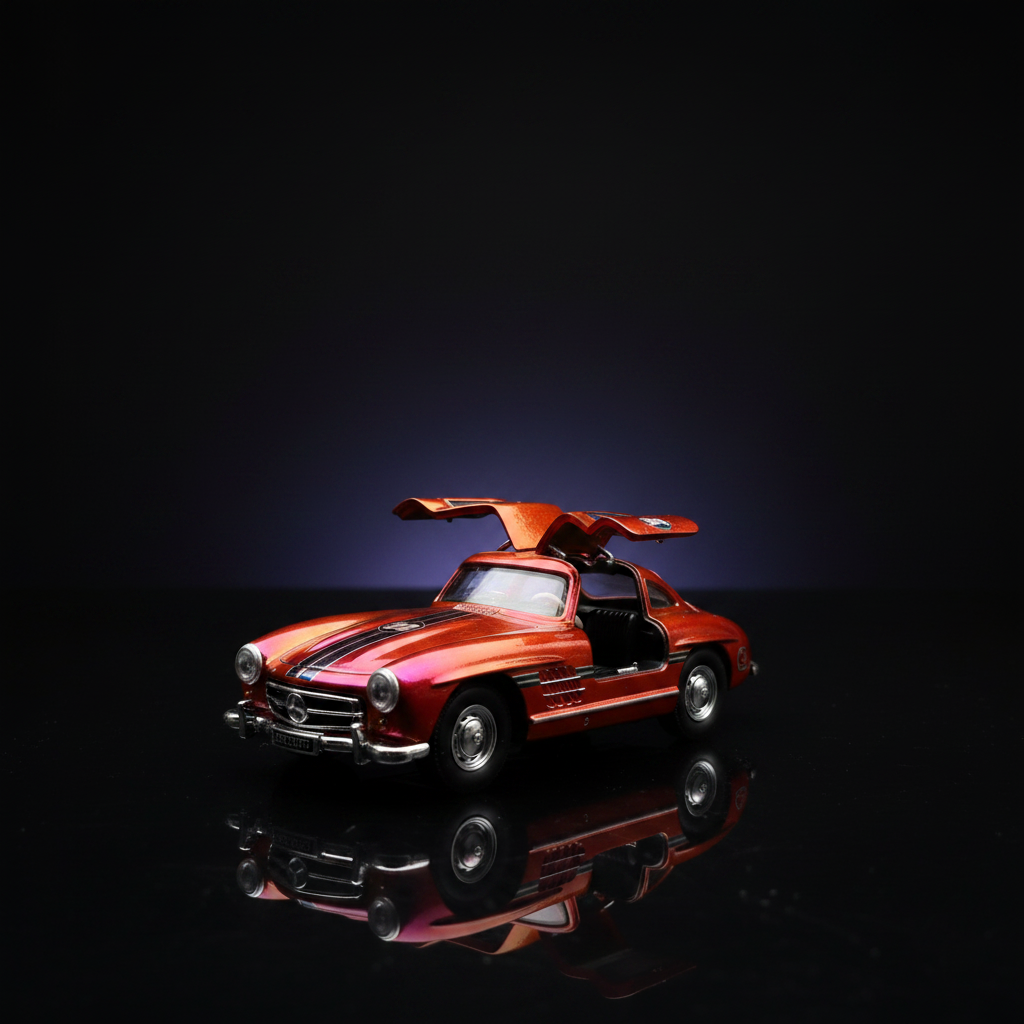 Die-Cast – Gullwing Doors Open
