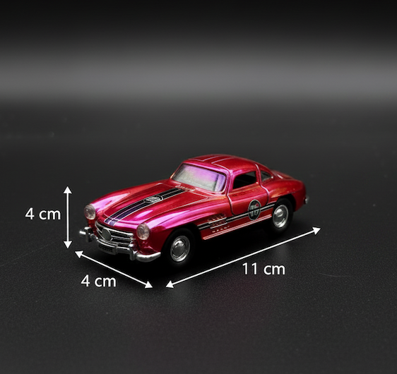 Mercedes-Benz 300 SL Gullwing Racing Die-Cast | 1:43 Scale