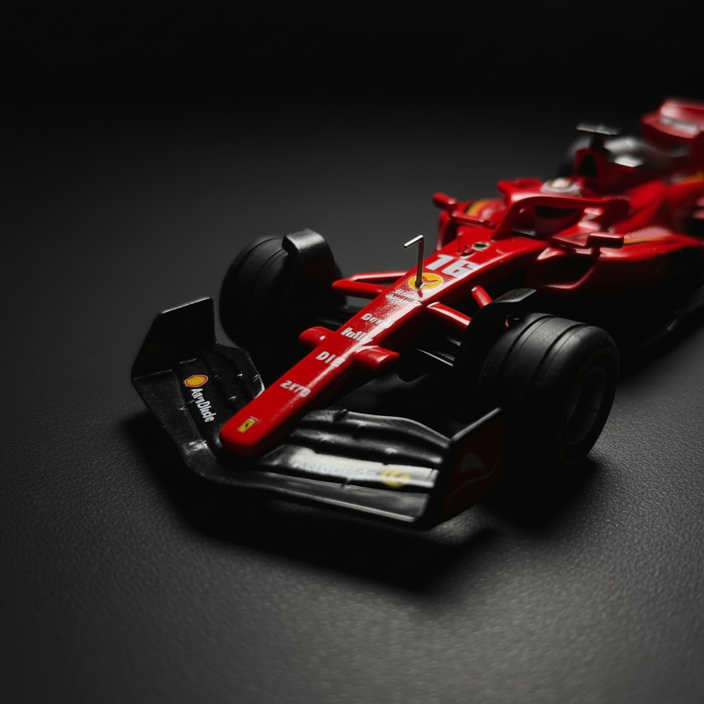 Drag Racer RED – Front Nose Square