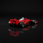 Drag Racer RED – Rear 3/4 Square