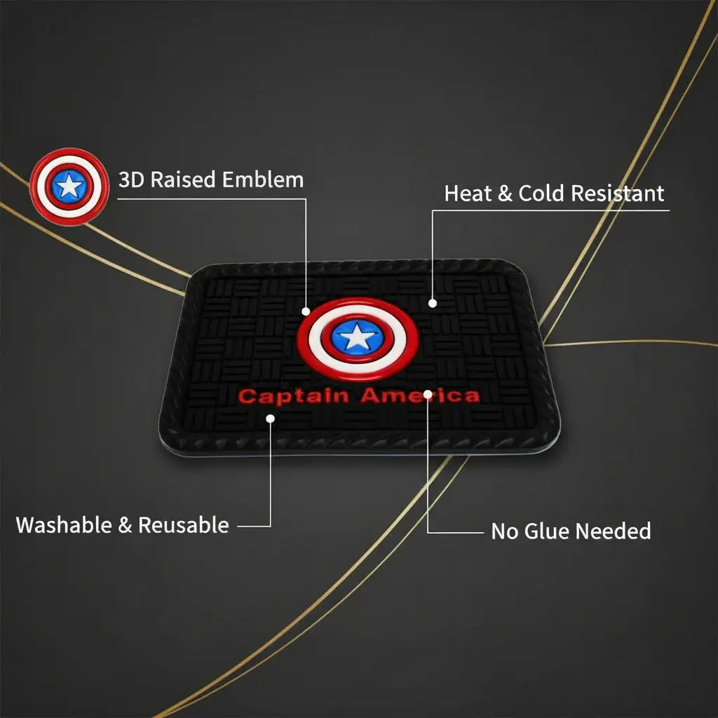 Drag Racer Free Wheel Triple Pack + FREE Red Antiskid Dashboard Mat