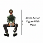 Joker Action Figure With Mask - 25CM