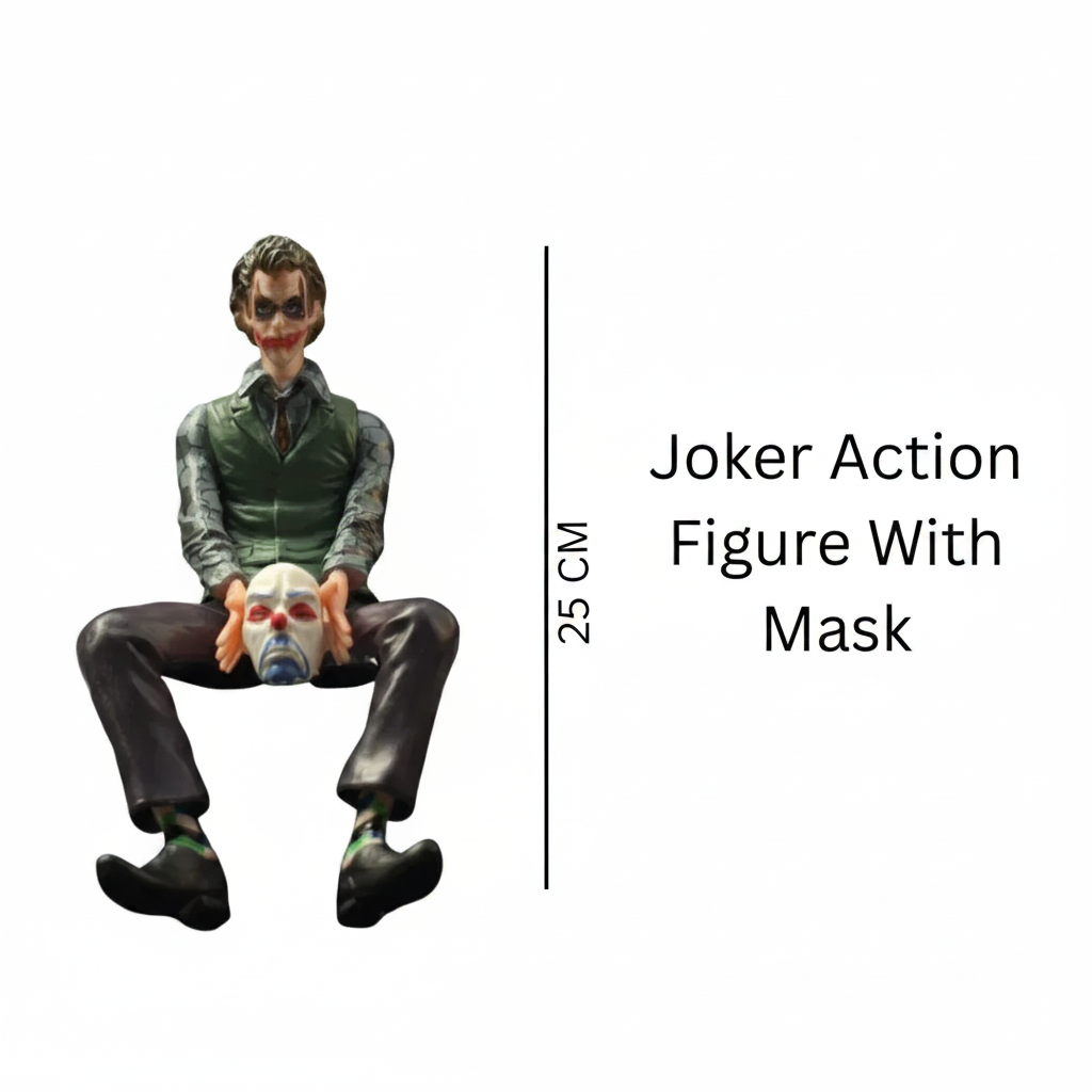 Joker Action Figure With Mask - 25CM