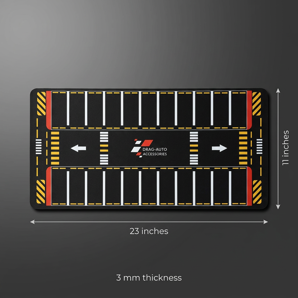 Luxury charcoal size guide without added red border