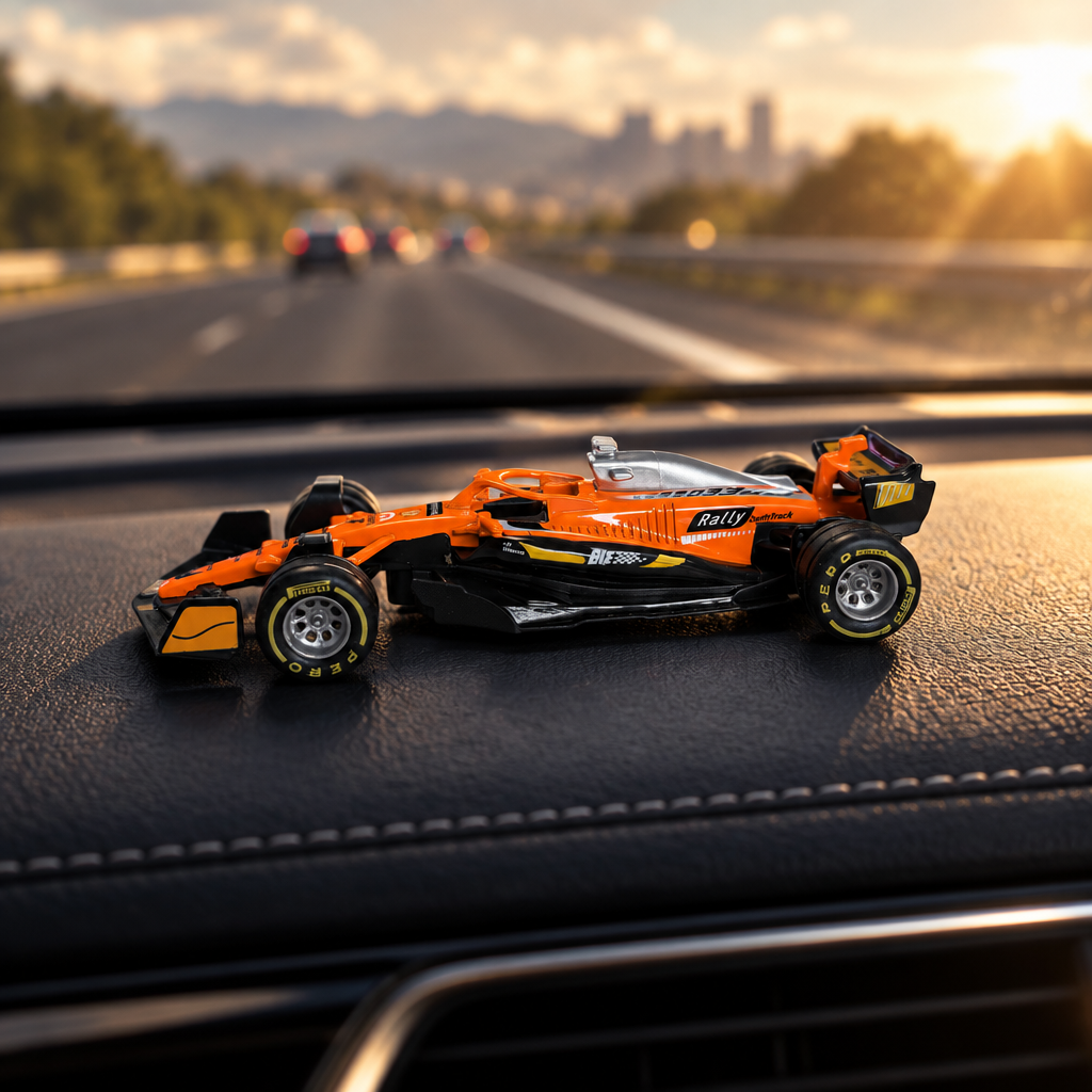 Orange F1 - Car Dashboard