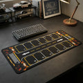 DragAuto Underground Garage Desk Mat | Extended Mouse Pad | 11 x 23 in with hand stitched border