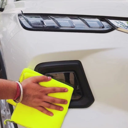 Drag-Auto Microfiber Cloth (800 GSM), 40x60 cm, Set of 2, Dual-Tone