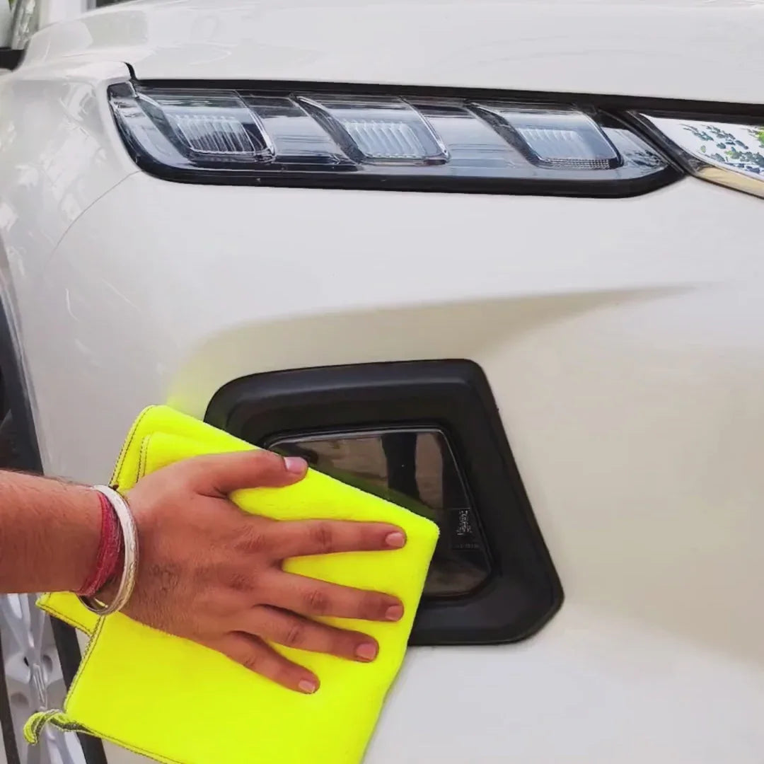 Drag-Auto Microfiber Cloth (800 GSM), 40x60 cm, Dual-Tone (1 Piece) - Drag-Auto Accessories