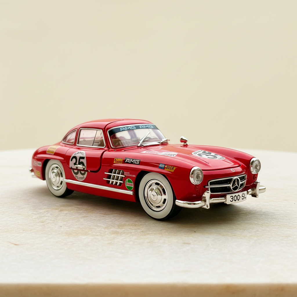 Red 300 SL racing model hero image