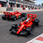Red Drag Racer Free Wheel – 1:43 | Pack of 2
