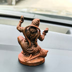 Hanuman Ji Bhakti Idol for Car Dashboard & Home Decor | Sindoori Finish