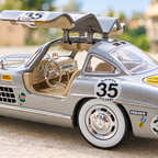 Silver 300 SL – Interior Close-Up, Door Open