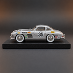 Silver 300 SL – Side Profile on Display Base