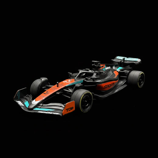 DragAuto Formula Car - 1:43 Scale Die-Cast Collectible : ORANGE