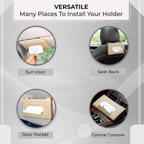 Versatile mounting locations graphic